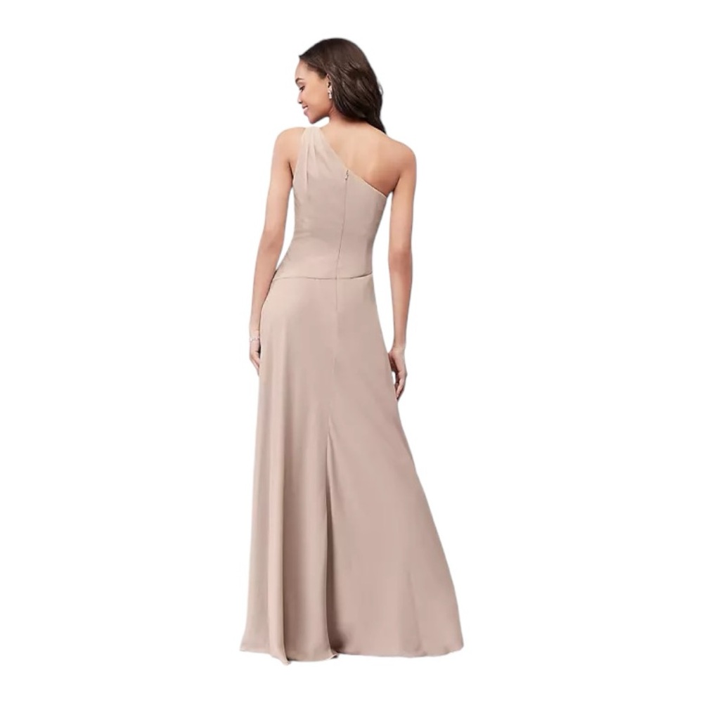 Db Studio One-Shoulder Georgette Cascade Dress - image 4